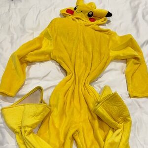 Charming Yellow Character Kids Costume